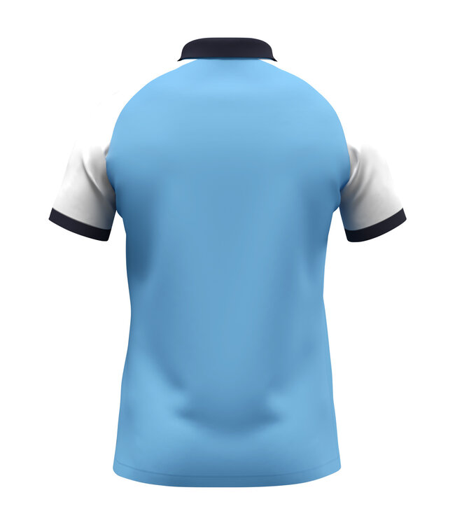 JAKO Jako Polo Dynamic | Heren - Dames - Kids | Hemelsblauw - Wit - Marine