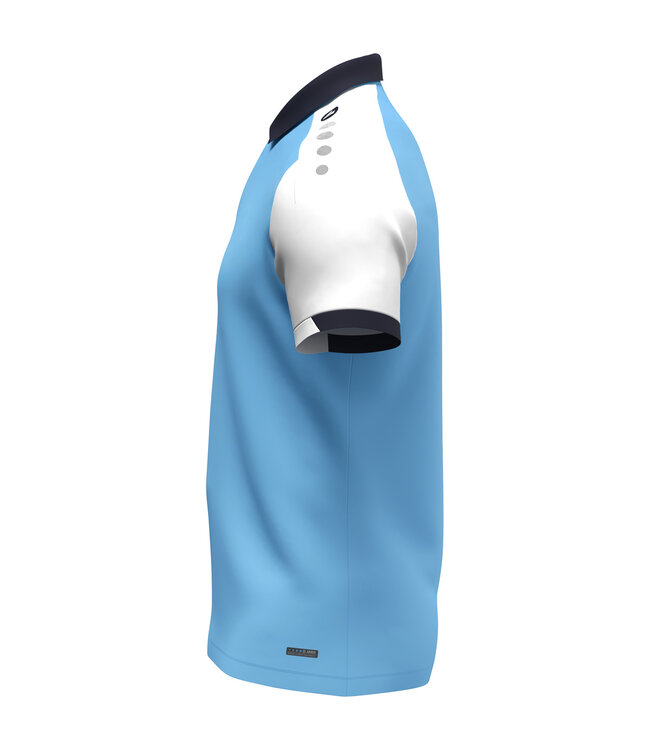 JAKO Jako Polo Dynamic | Heren - Dames - Kids | Hemelsblauw - Wit - Marine