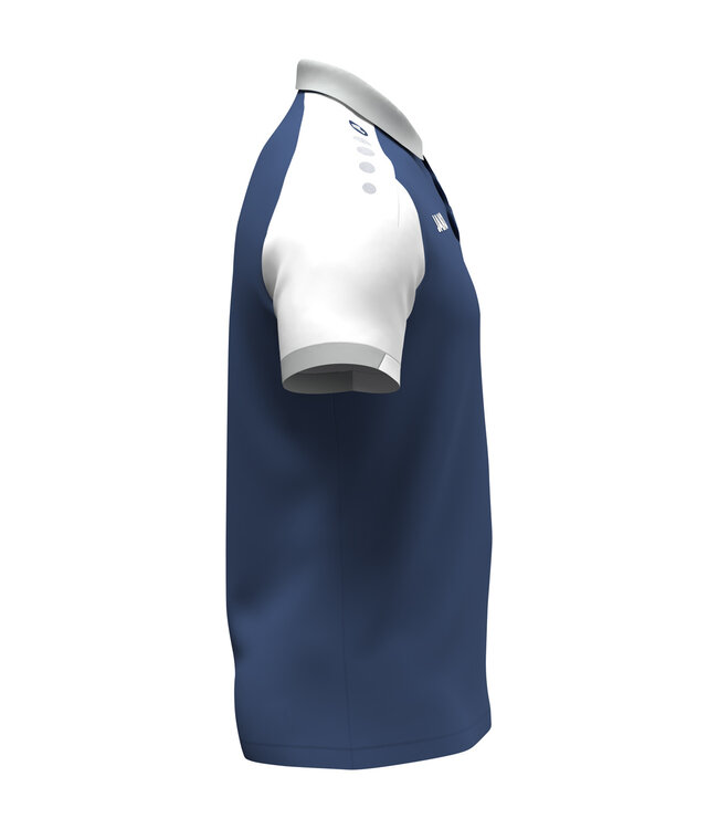 JAKO Jako Polo Dynamic | Heren - Dames - Kids | Nachtblauw - Wit - Lichtgrijs