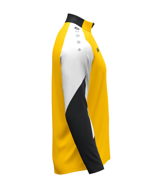 JAKO Jako ZIPTOP Dynamic | Heren - Dames - Kids | Geel - Wit - Zwart