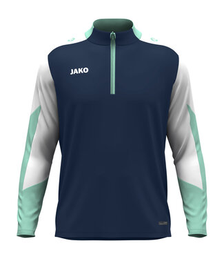 JAKO Jako ZIPTOP Dynamic | Heren - Dames - Kids | Marine - Wit - Munt