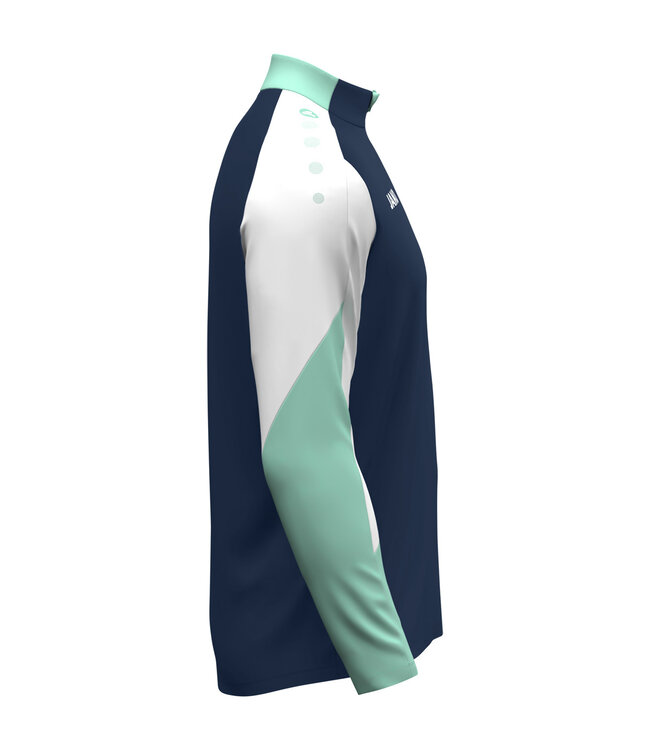 JAKO Jako ZIPTOP Dynamic | Heren - Dames - Kids | Marine - Wit - Munt