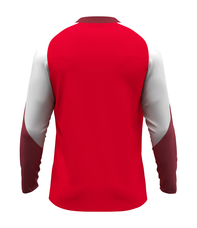 JAKO Jako Longsleeve Dynamic | Heren - Kids | Rood - Wit - Donkerrood