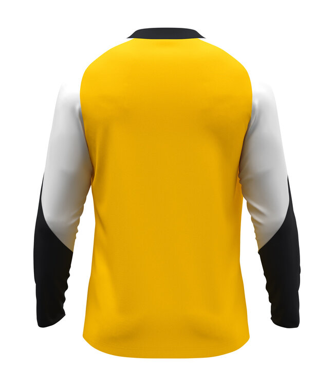 JAKO Jako Longsleeve Dynamic | Heren - Kids | Geel - Wit - Zwart
