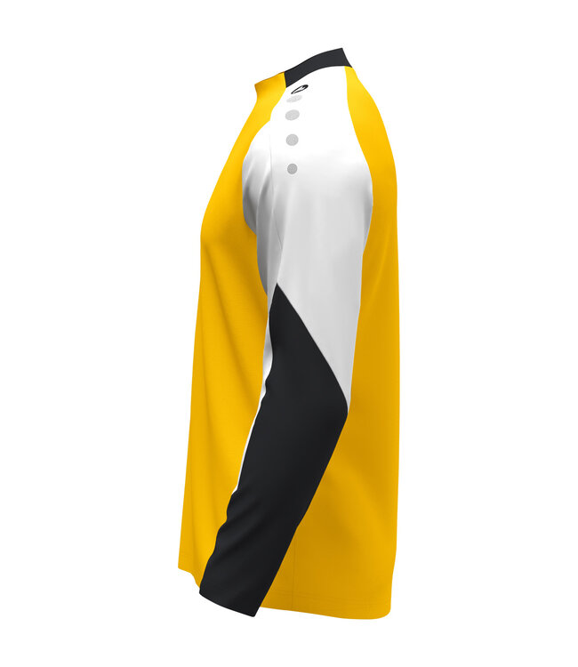 JAKO Jako Longsleeve Dynamic | Heren - Kids | Geel - Wit - Zwart