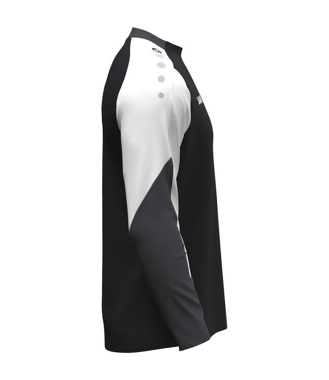 JAKO Jako Longsleeve Dynamic | Heren - Kids | Zwart - Wit - Antraciet