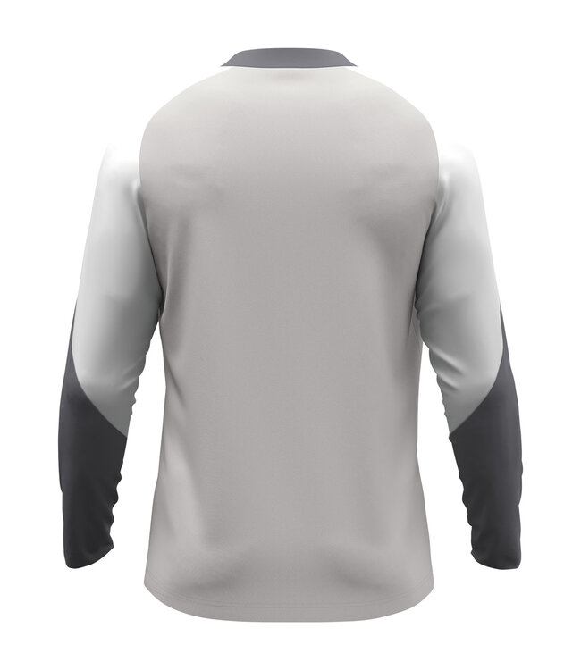JAKO Jako Longsleeve Dynamic | Heren - Kids | Lichtgrijs - Wit - Grijs