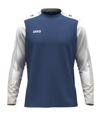 JAKO Jako Longsleeve Dynamic | Heren - Kids | Nachtblauw - Wit - Lichtgrijs