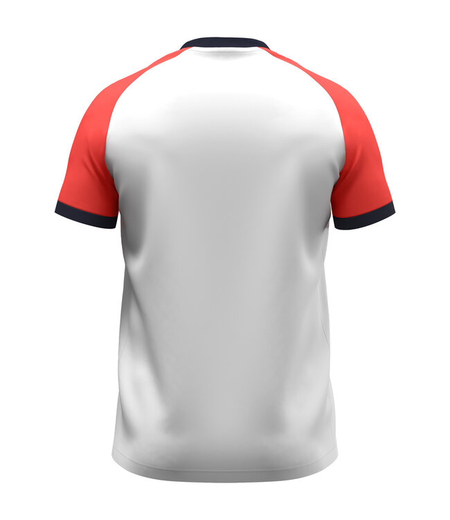 JAKO T-shirt Dynamic | Wit - Koraal - Marine