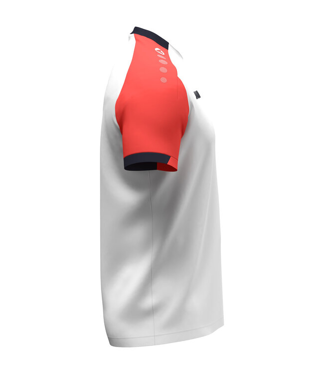 JAKO T-shirt Dynamic | Wit - Koraal - Marine