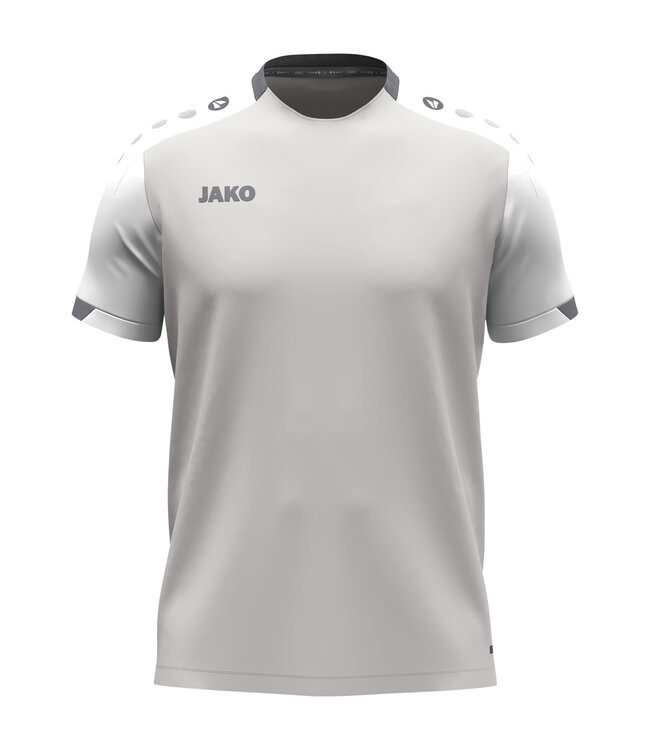 JAKO T-shirt Dynamic | Lichtgrijs - Wit - Grijs