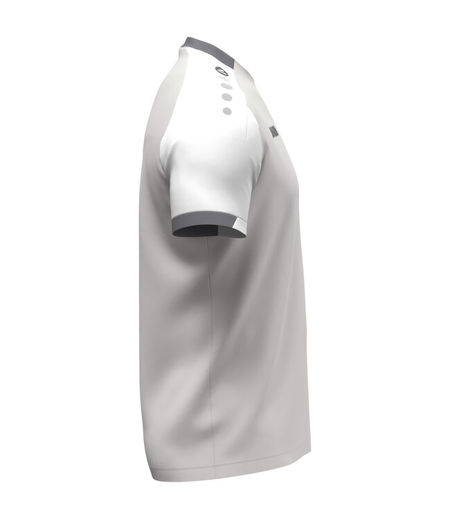 JAKO T-shirt Dynamic | Lichtgrijs - Wit - Grijs