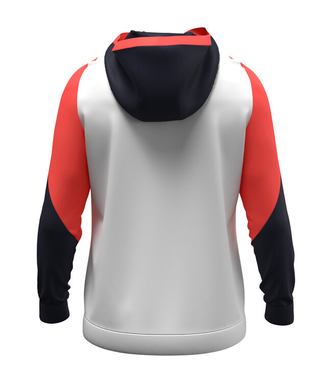 JAKO Jako Zip Hoody Dynamic | Heren - Kids | Wit - Koraal - Marine