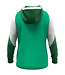 JAKO Jako Zip Hoody Dynamic | Heren - Kids | Groen - Wit - Donkergroen