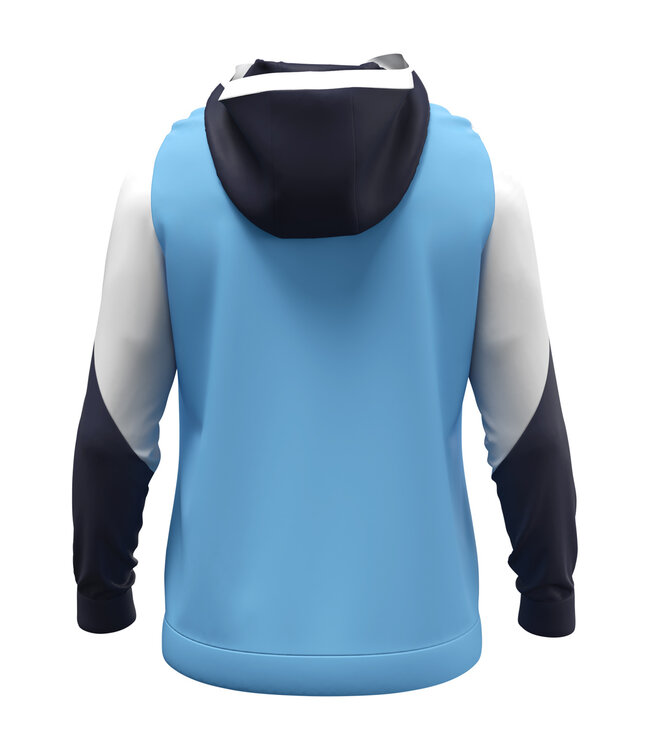 JAKO Jako Zip Hoody Dynamic | Heren - Kids | Hemelsblauw - Wit - Marine