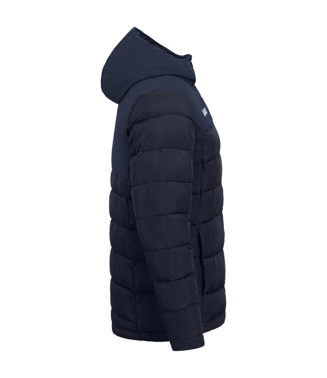 JAKO Stadionjas met kap | KIDS EN ADULTS | Marine