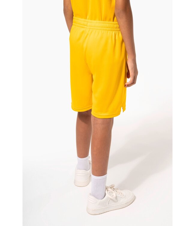 Proact Basketbalshort Kids | Wit
