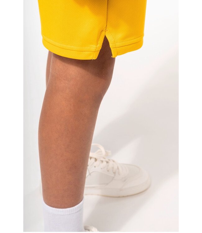 Proact Basketbalshort Kids | Wit