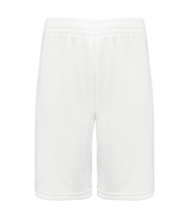 Proact Basketbalshort Kids | Wit
