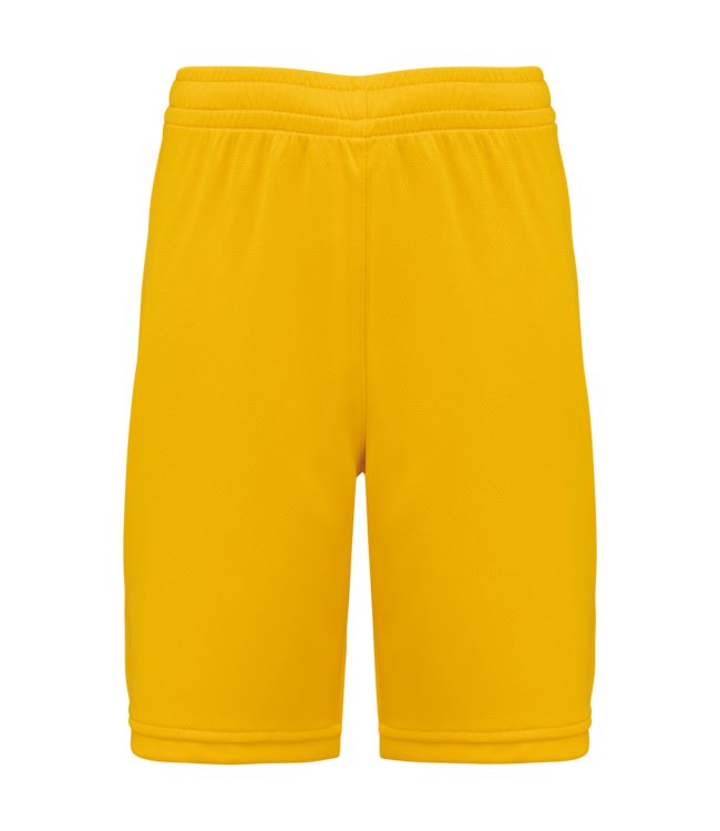 Proact Basketbalshort Kids | Geel