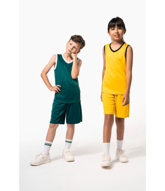 Proact Basketbalshirt Kids | Zwart