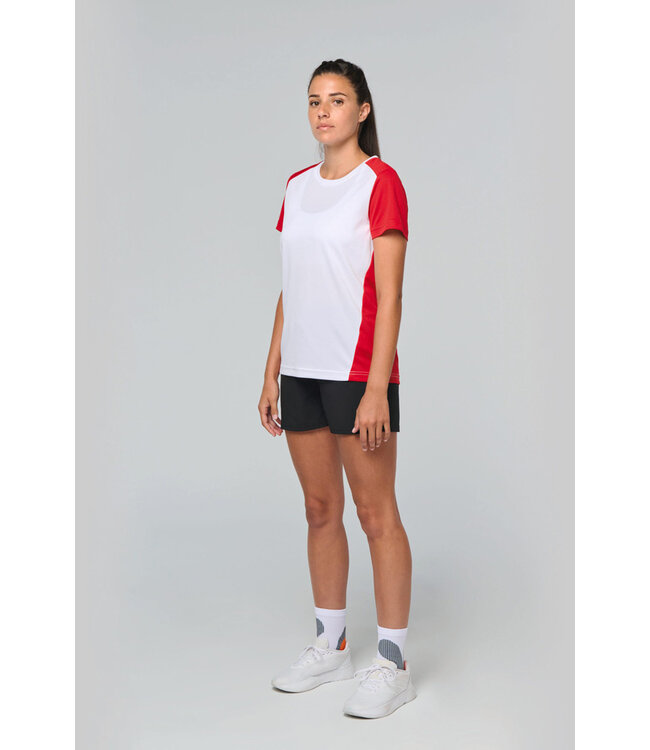 Proact ECO friendly Sportshirt Duo | Dames | Wit-Navy