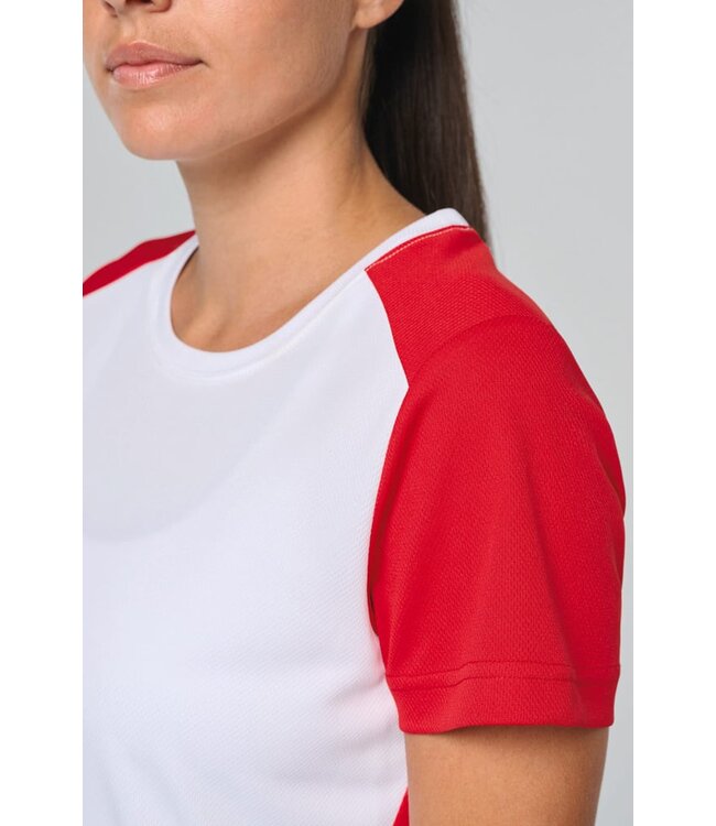 Proact ECO friendly Sportshirt Duo | Dames | Wit-Rood