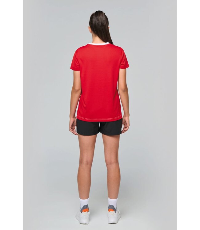 Proact ECO friendly Sportshirt Duo | Dames | Wit-Fluogeel