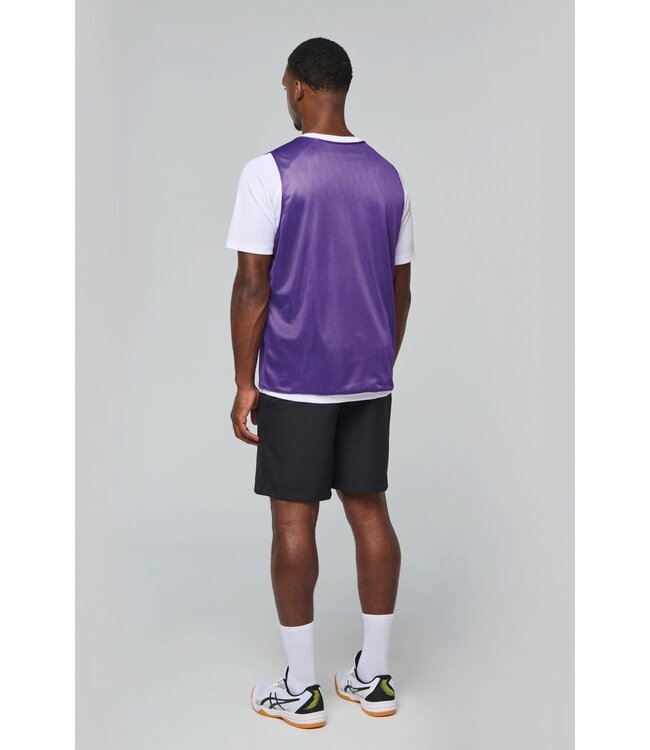 Omkeerbaar trainingshesje | Royalblue-Fluogeel