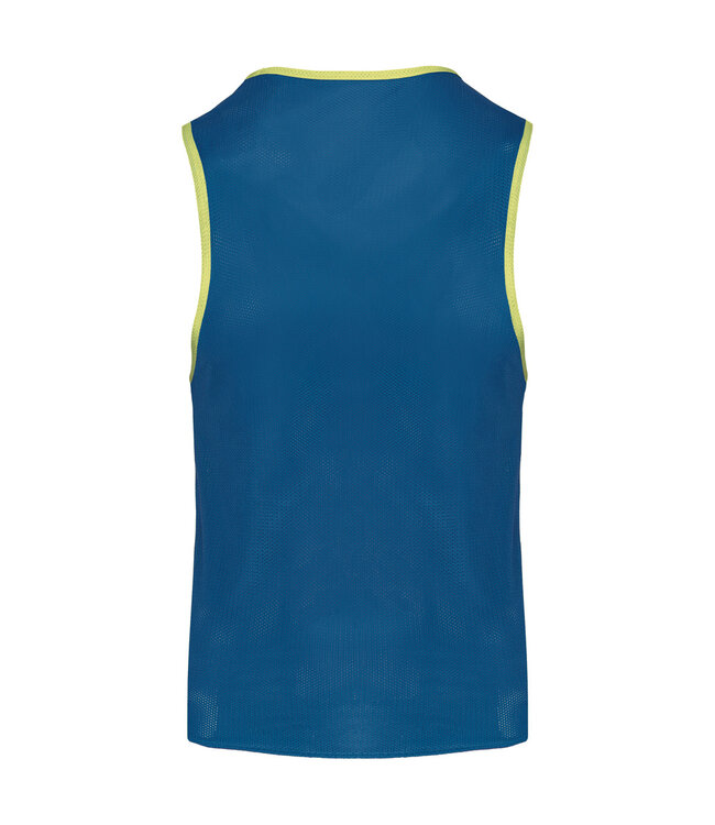 Omkeerbaar trainingshesje | Royalblue-Fluogeel