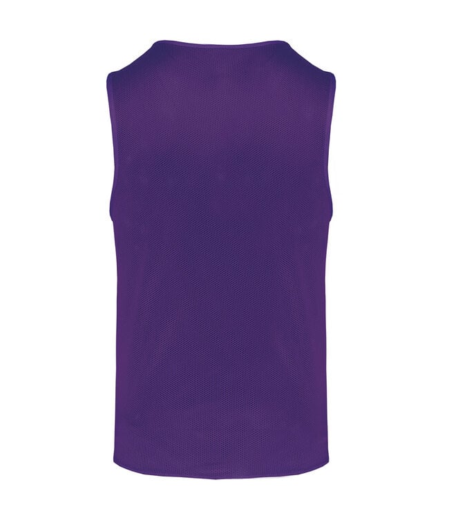 Omkeerbaar trainingshesje | Paars-Grijs