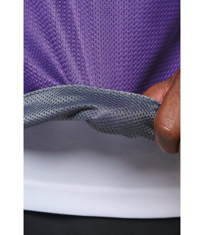 Omkeerbaar trainingshesje | Rood-Wit