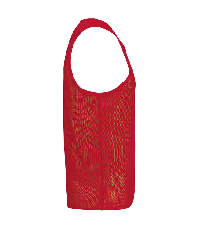 Omkeerbaar trainingshesje | Rood-Geel