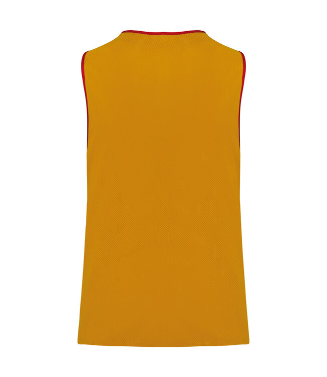 Omkeerbaar trainingshesje | Rood-Geel