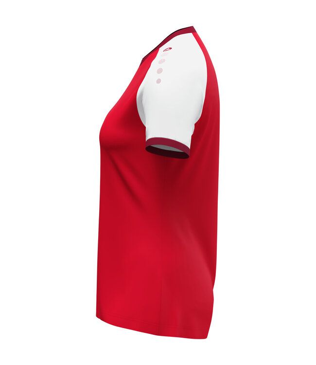 JAKO Dames zaalvoetbalset Dynamic | Rood - Rood - Rood
