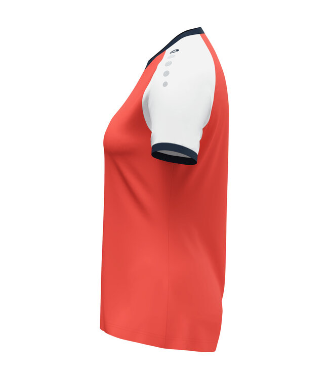 JAKO Dames zaalvoetbalset Dynamic | Koraal - Wit - Koraal