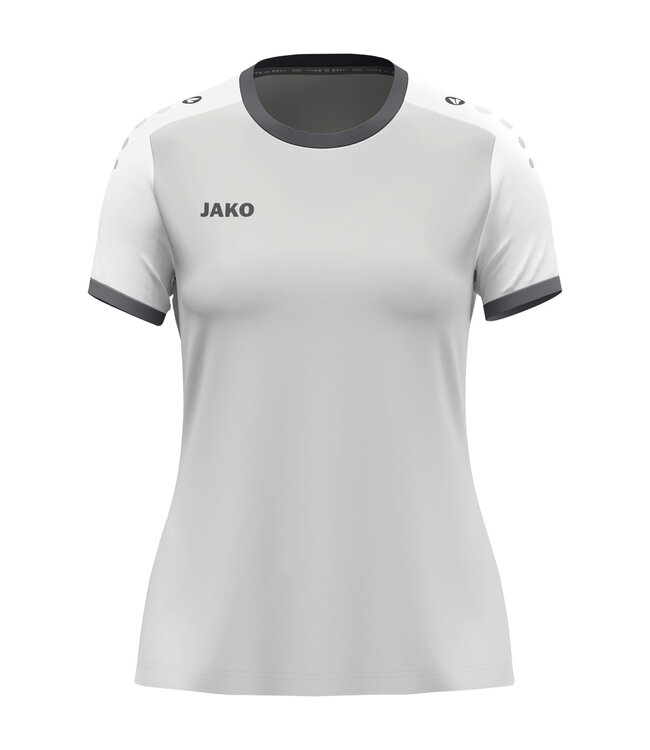 JAKO Dames zaalvoetbalset Dynamic | Lichtgrijs - Wit - Lichtgrijs