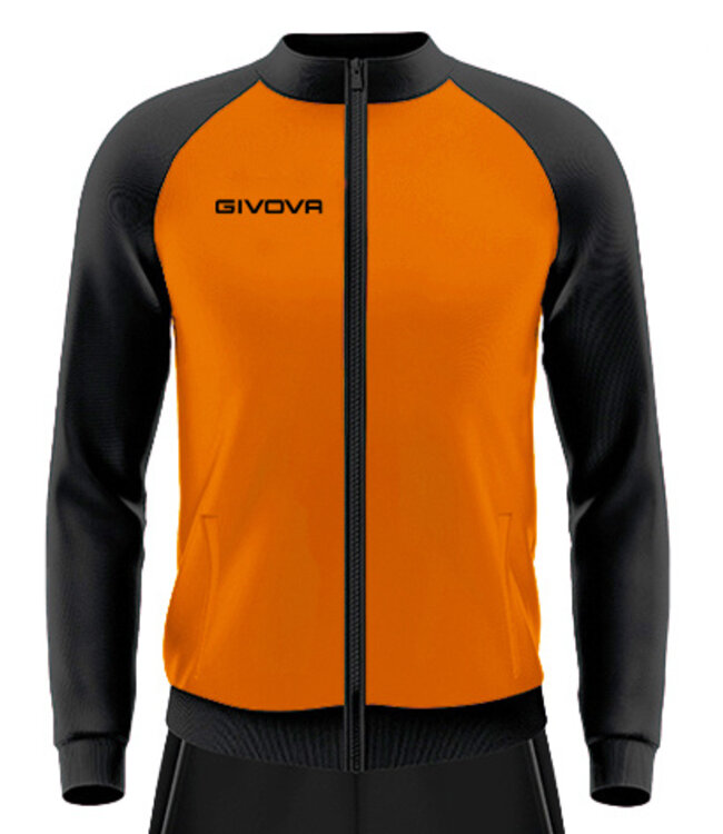 Givova Trainingspak Cuba KIDS en ADULTS │Oranje - Zwart