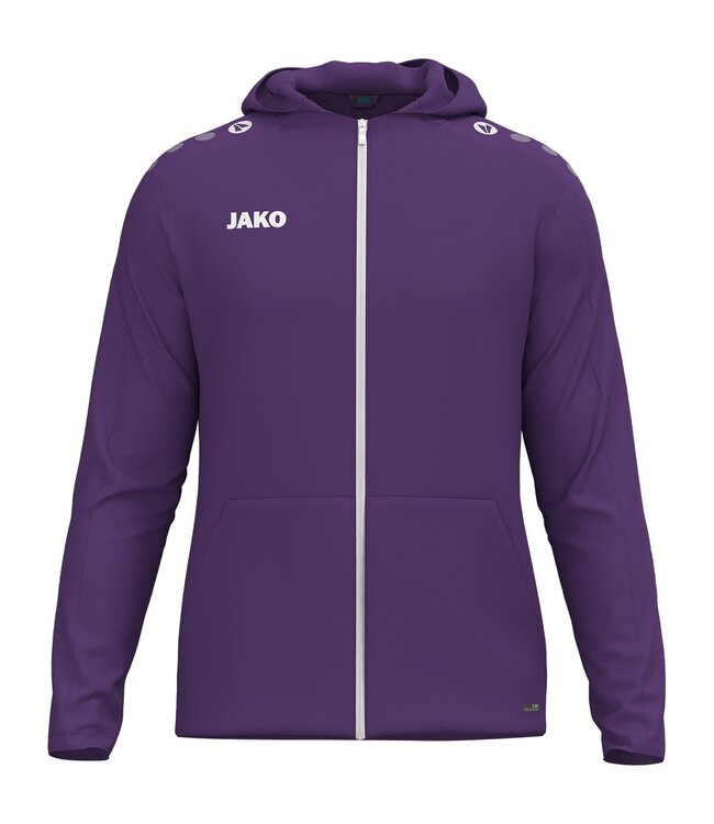 JAKO Jas met Kap One | Heren-Dames-Kids│Violet