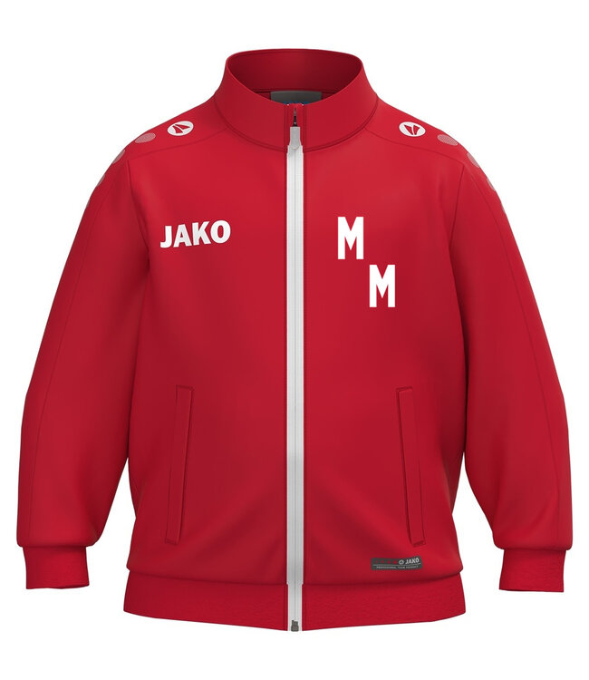 JAKO Baby trainingsjasje | Rood  | Broek kleur zwart los bij te bestellen.