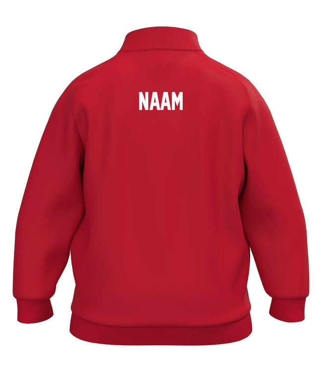 JAKO Baby trainingsjasje | Rood  | Broek kleur zwart los bij te bestellen.