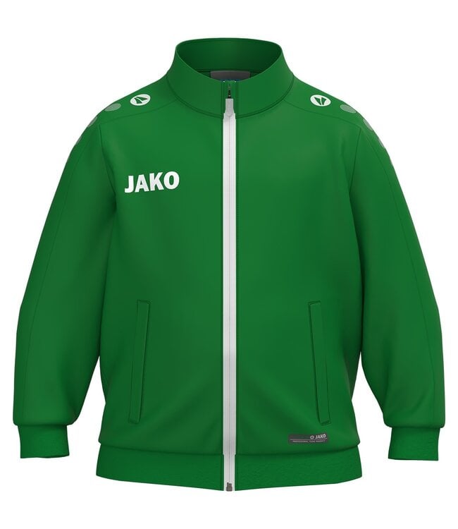 JAKO Baby trainingsjasje | Sportgroen | Broek kleur zwart los bij te bestellen.
