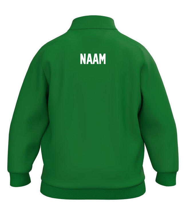 JAKO Mini Kids trainingsjasje | Sportgroen | Broek kleur zwart los bij te bestellen.