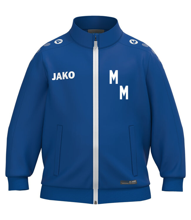 JAKO Mini Kids trainingsjasje | Royalblue | Broek kleur zwart los bij te bestellen.