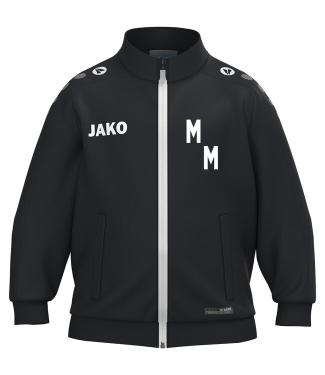 JAKO Mini kids trainingsjasje | Zwart | Broek kleur zwart los bij te bestellen.
