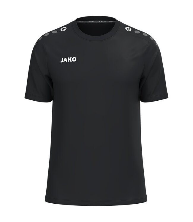 JAKO T-shirt One Cotton | Mini Kids - Kids - Uni - Dames | Zwart