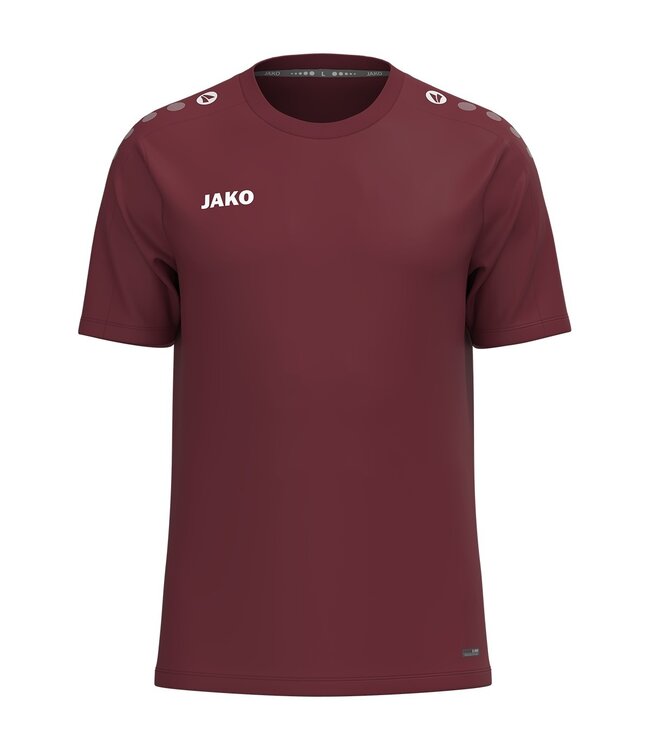JAKO T-shirt One Cotton | Kids - Uni en Dames | Bordeaux