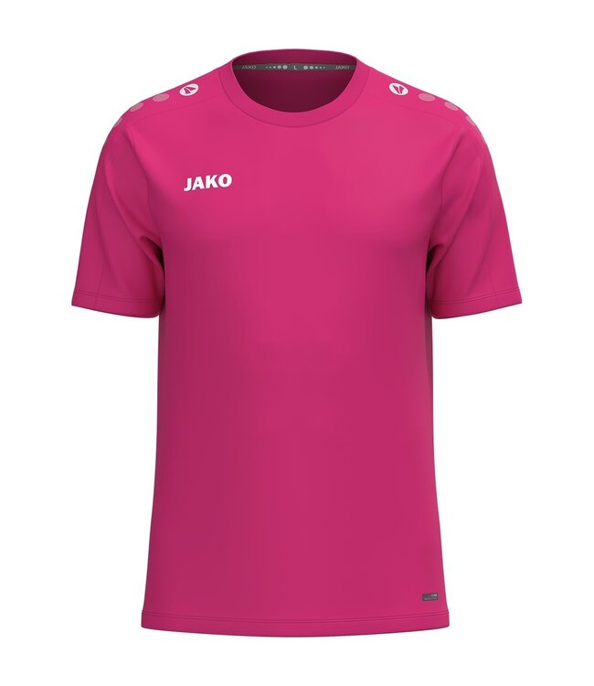 JAKO T-shirt One | Kids - Uni en Dames | Deep Pink
