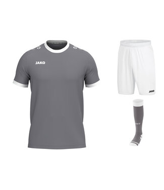JAKO Zaalvoetbalset One│Grijs - Wit - Grijs
