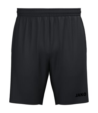 JAKO Trainingshort One | Zwart-Zwart
